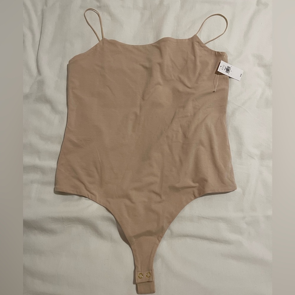 NWT Banana Republic Nude Thong Bodysuit